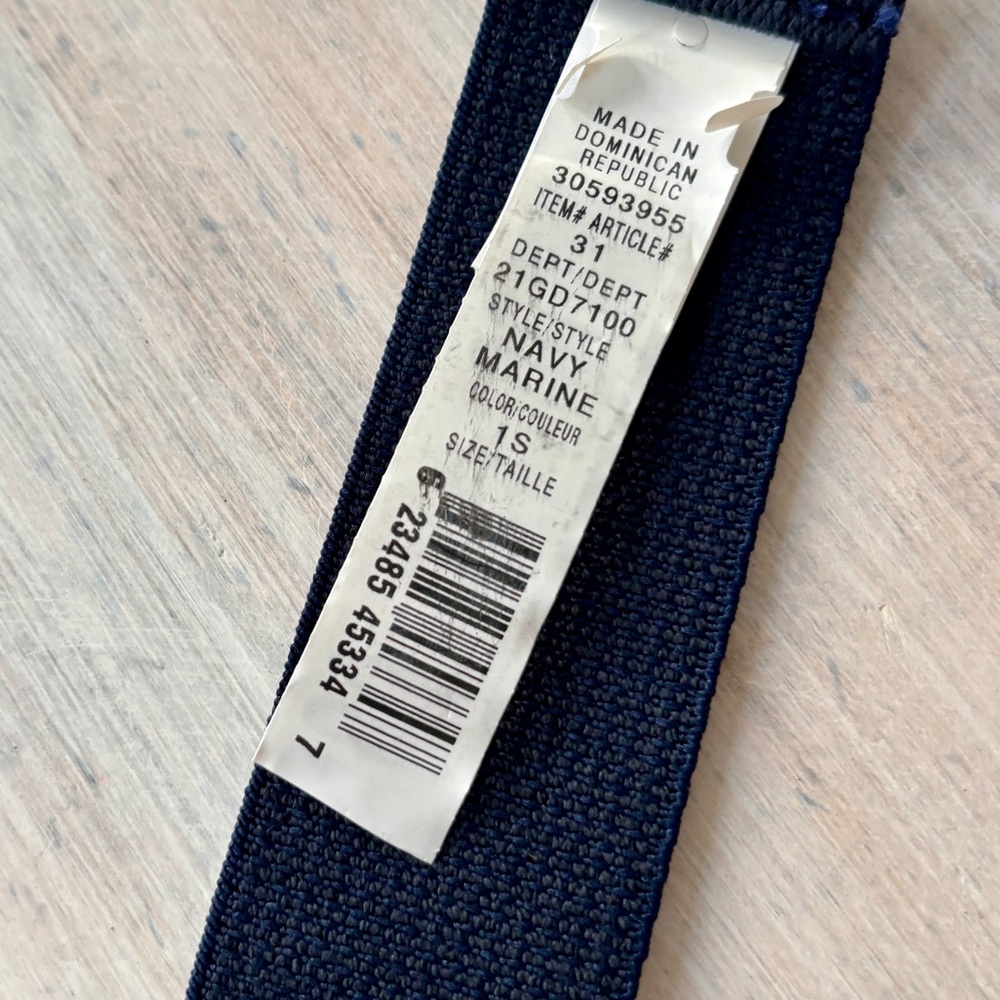 Men's Blue & Beige Dickies Suspenders. Size 1S - Picture 7 of 8